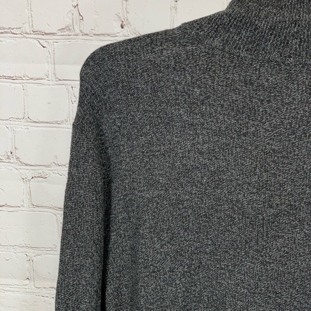 NWOT Calvin Klein Mock Neck Quarter Zip Sweater M - Picture 7 of 7